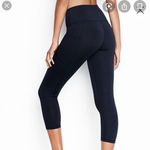 Black Victoria Secret Sport Knockout Leggings